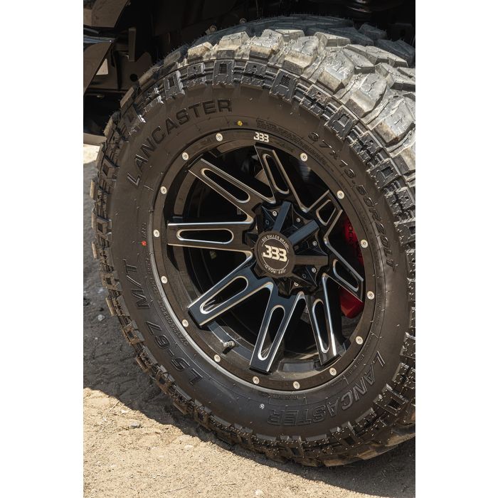 BBB H137 LB4 20x10 Gloss Black Milled 6x135/6x139.7 -25mm 106.1mm