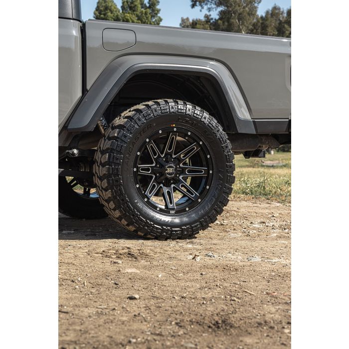 BBB H137 LB4 20x10 Gloss Black Milled -25mm 78.1mm