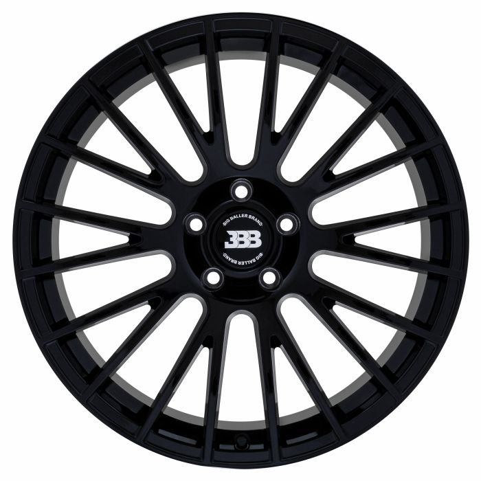 BBB H125 Z04 18x8 Full Gloss Black 5x114.3 +35mm 72.6mm