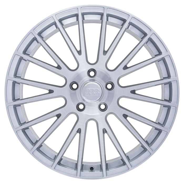 BBB H190 Z04 18x8 Gloss Silver with Brushed Face 5x114.3 +42mm 72.6mm