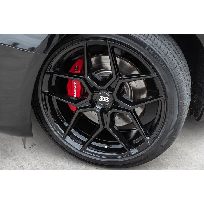 BBB H130 Z05 17x8 Full Gloss Black +42mm 72.6mm