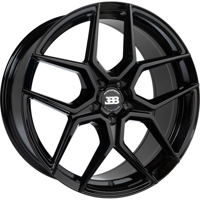 BBB H130 Z05 17x8 Full Gloss Black +42mm 72.6mm