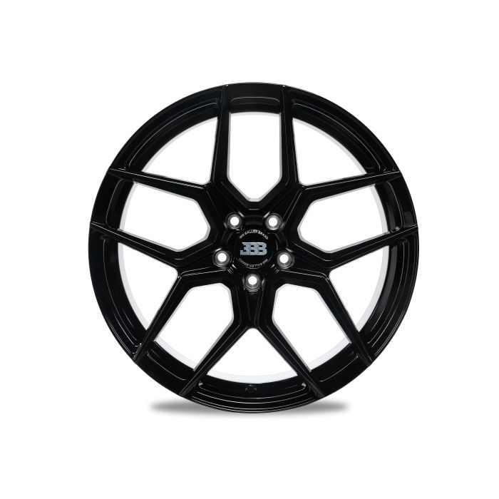 BBB H130 Z05 18x8 Full Gloss Black 5x120 +35mm 72.6mm