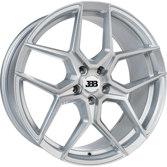 BBB H158 Z05 18x8 Silver with Brushed Face 5x114.3 +35mm 72.6mm