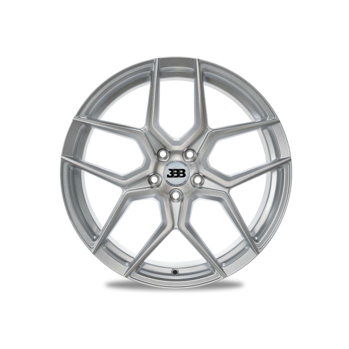 BBB H158 Z05 18x8 Silver with Brushed Face 5x120 +35mm 72.6mm