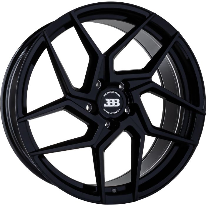 BBB H126 Z06 18x8 Full Gloss Black 5x114.3 +42mm 72.6mm