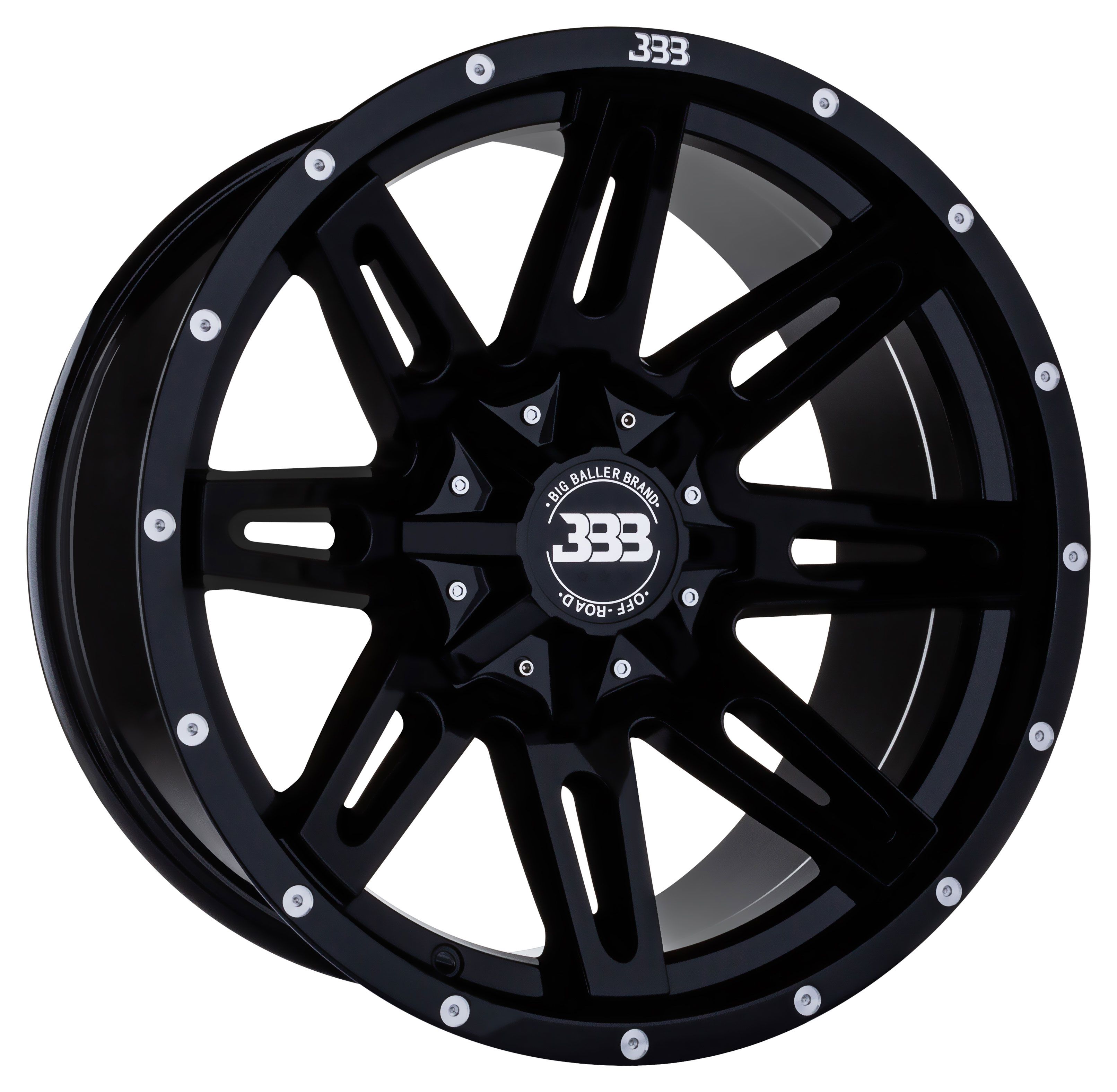 BBB H138 LB4 18x9 Gloss Black 5x127/5x139.7 +0mm 78.1mm