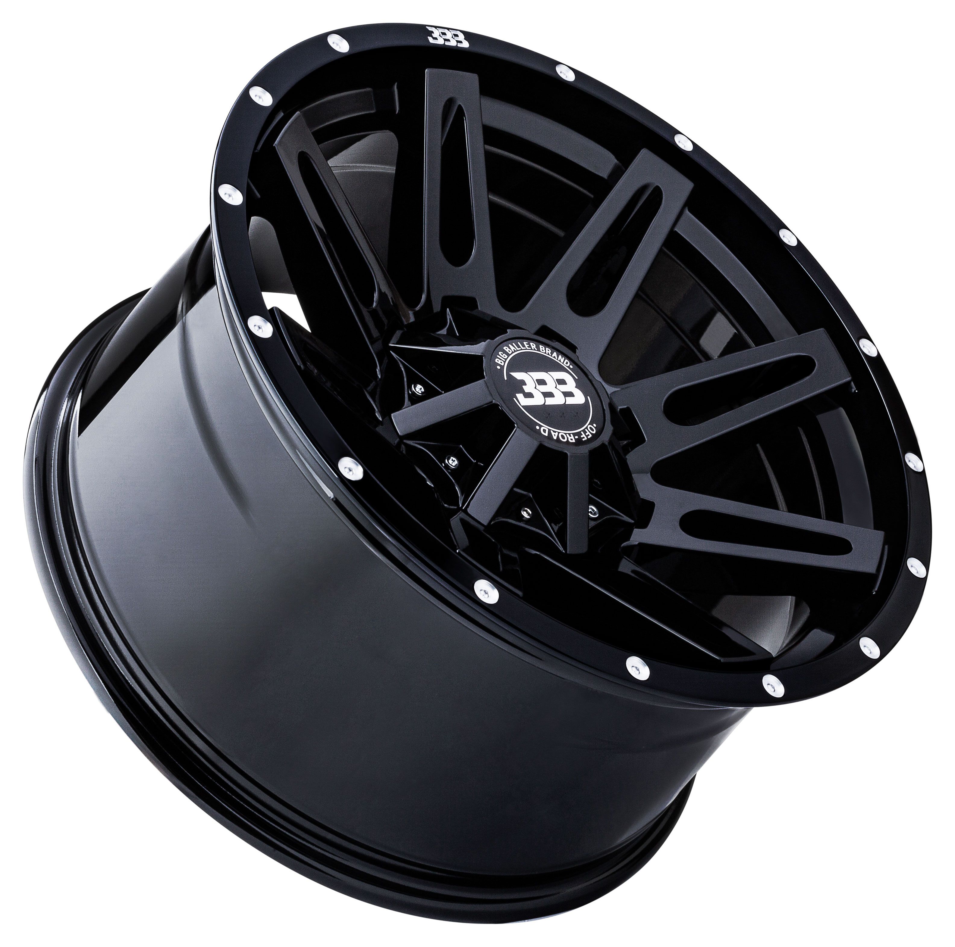 BBB H138 LB4 18x9 Gloss Black 5x127/5x139.7 +0mm 78.1mm