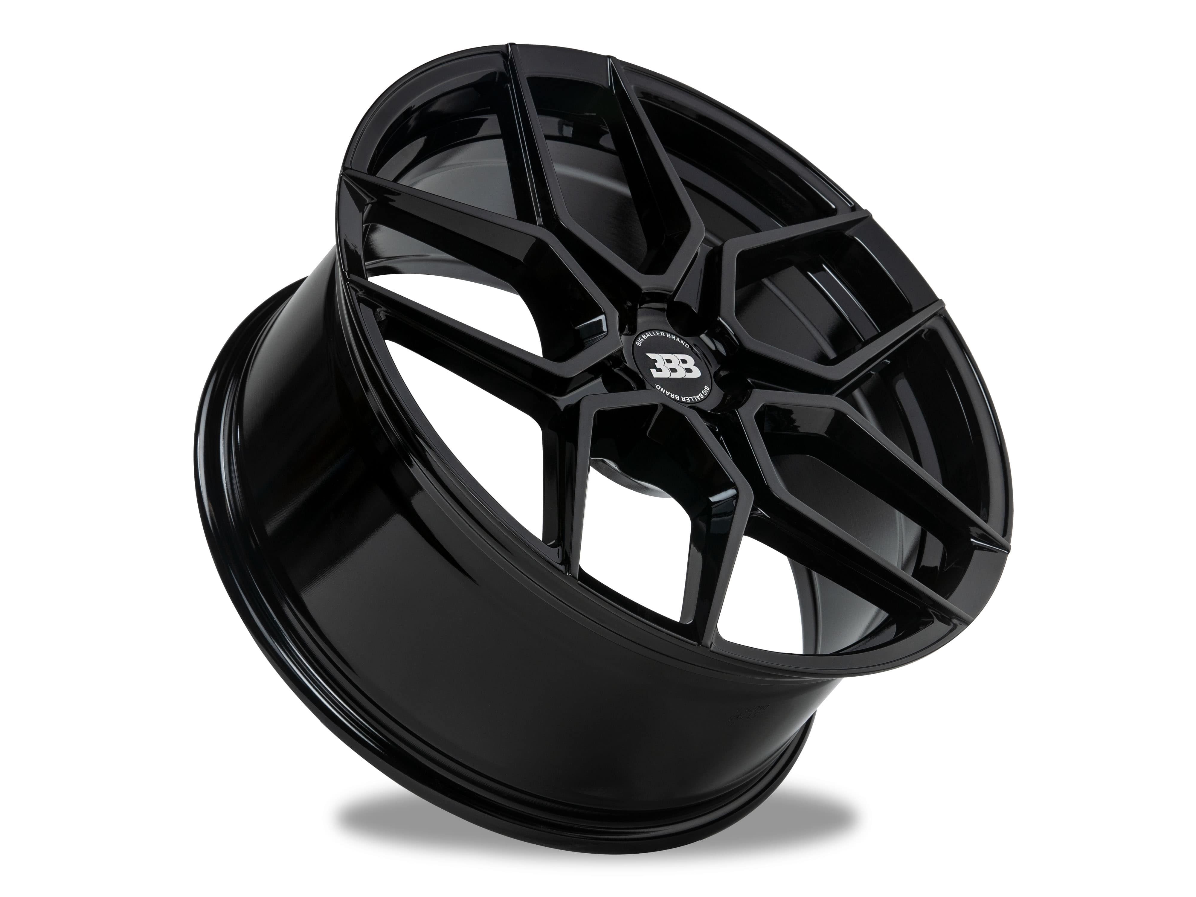 BBB H130 Z05 17x8 Full Gloss Black 5x114.3 +35mm 72.6mm