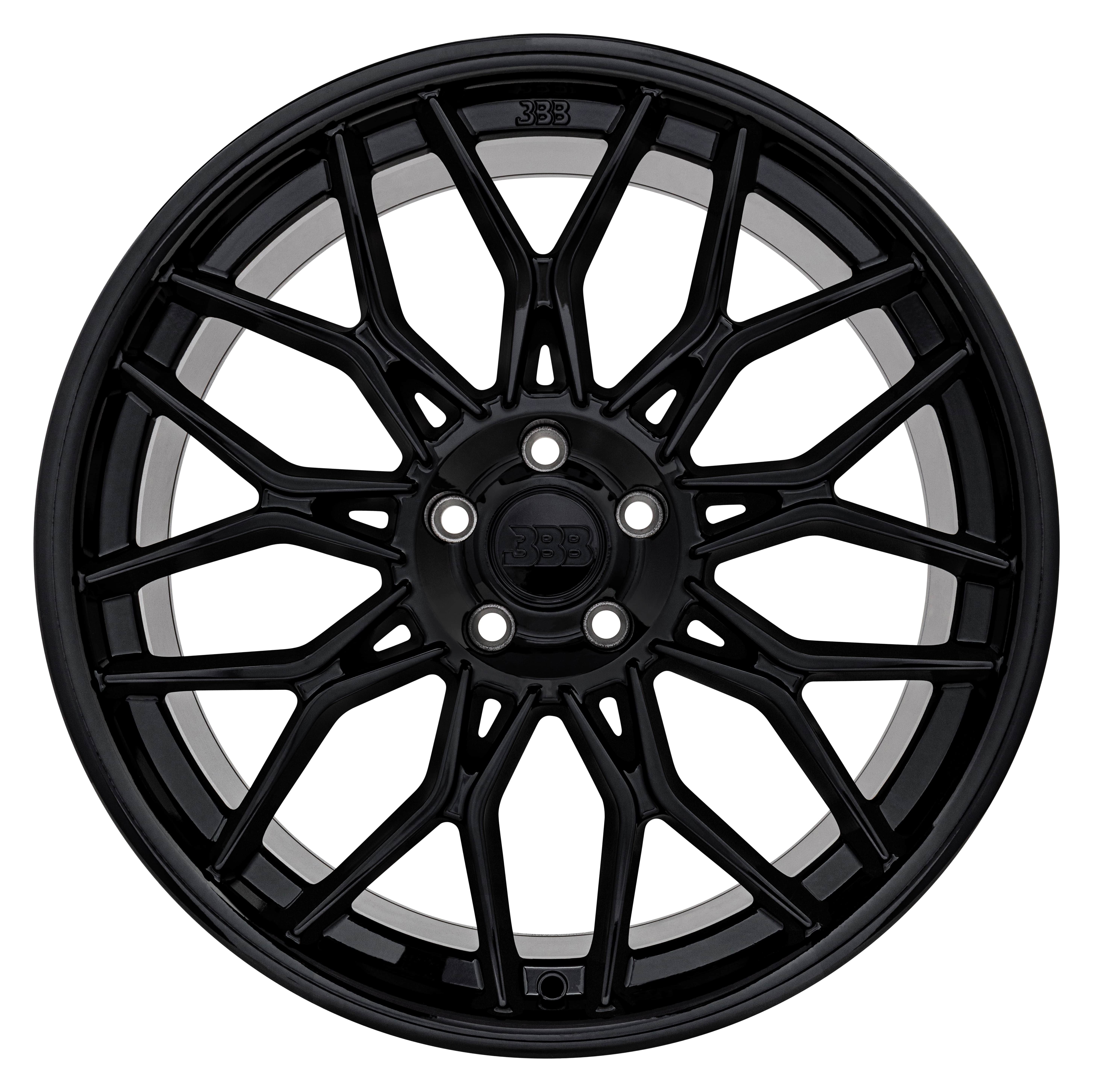 BBB H151 Z08 20x9 Full Gloss Black 5x114.3 +35mm 72.6mm