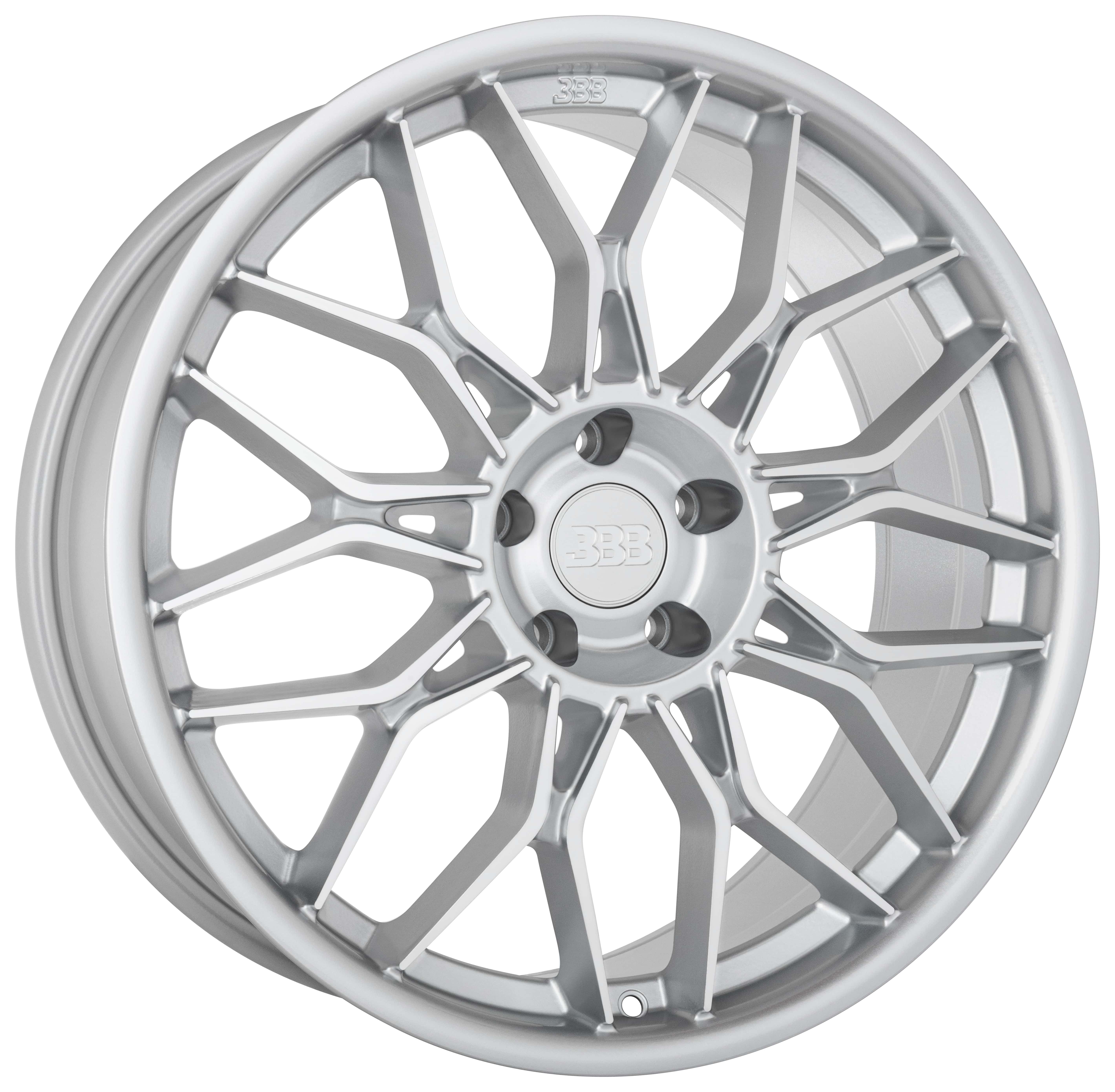 BBB H156 Z08 20x9 Silver with Machined Face 5x114.3 +35mm 72.6mm