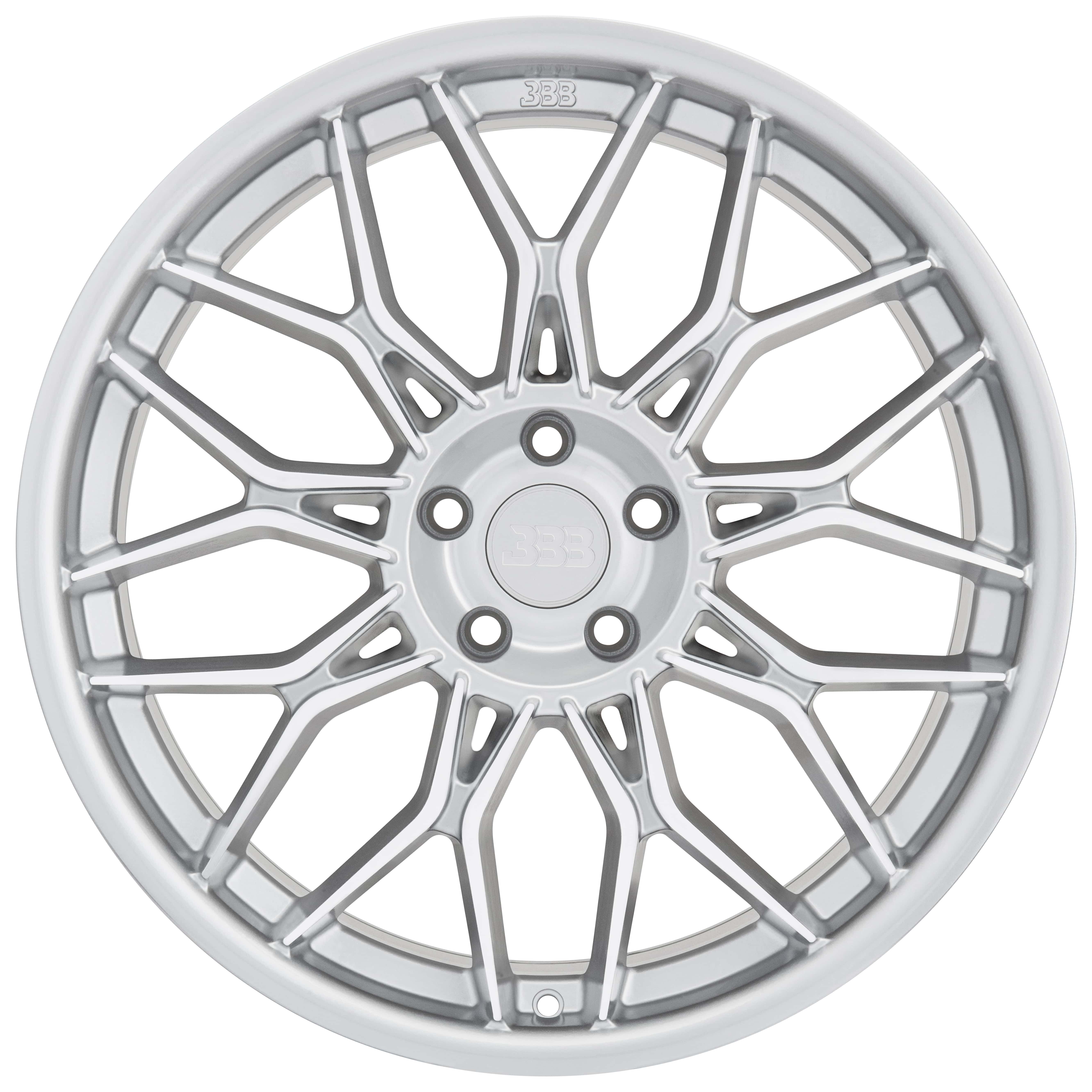 BBB H156 Z08 20x9 Silver with Machined Face 5x114.3 +35mm 72.6mm