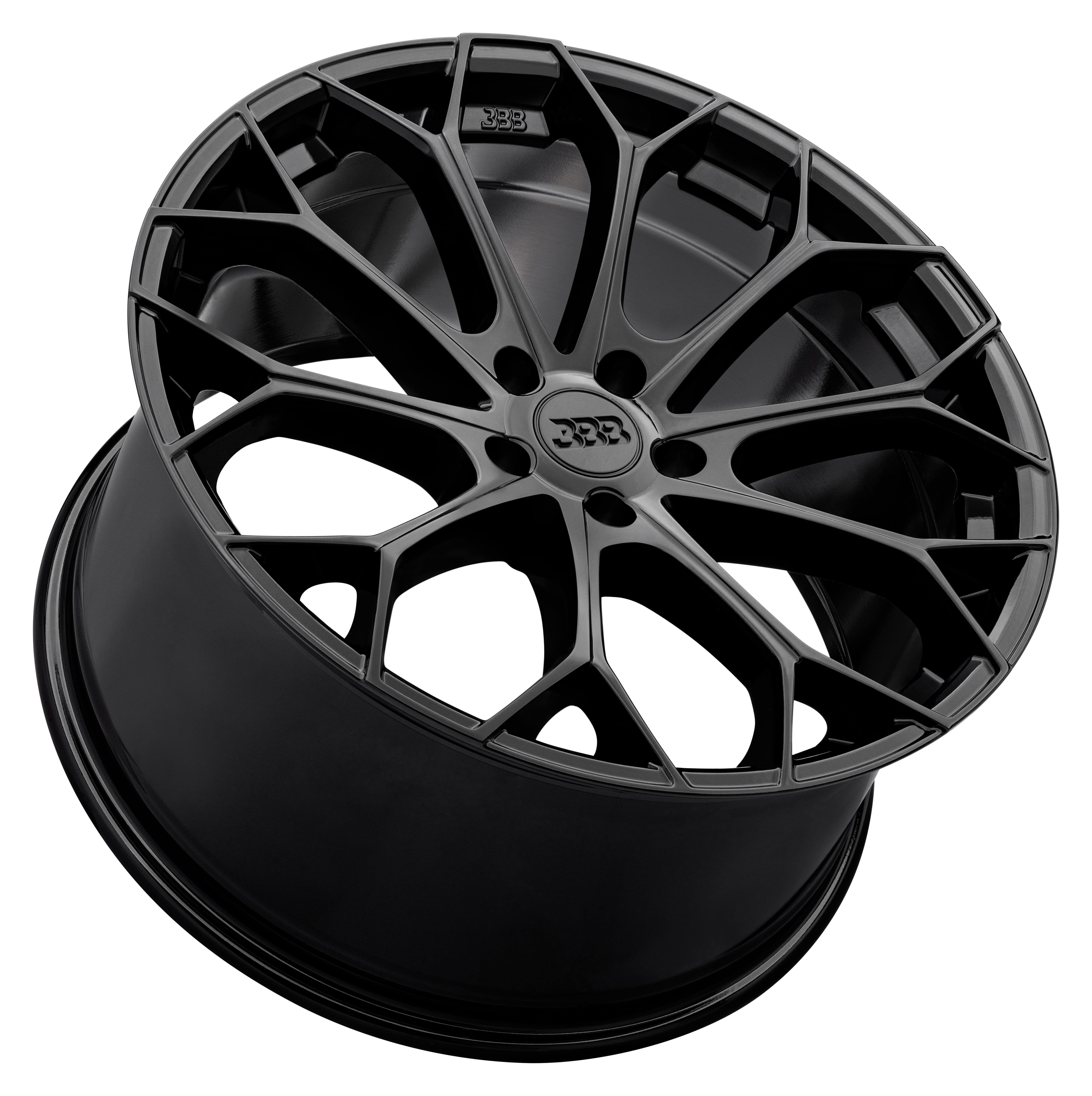 BBB H154 Z09 20x9 Full Gloss Black 5x114.3 +35mm 72.6mm