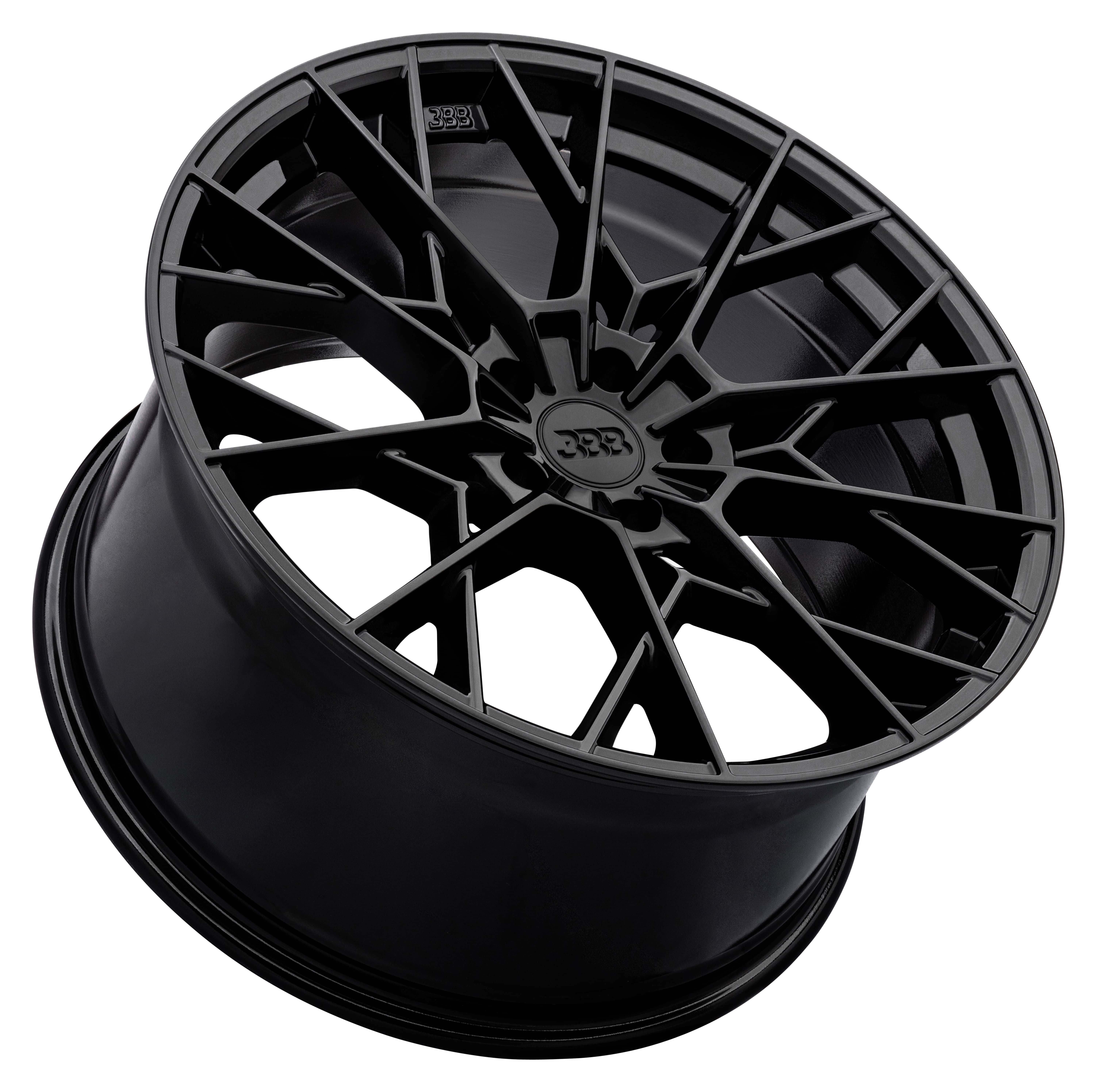 BBB H160 Z10 20x9 Full Gloss Black 5x114.3 +35mm 72.6mm