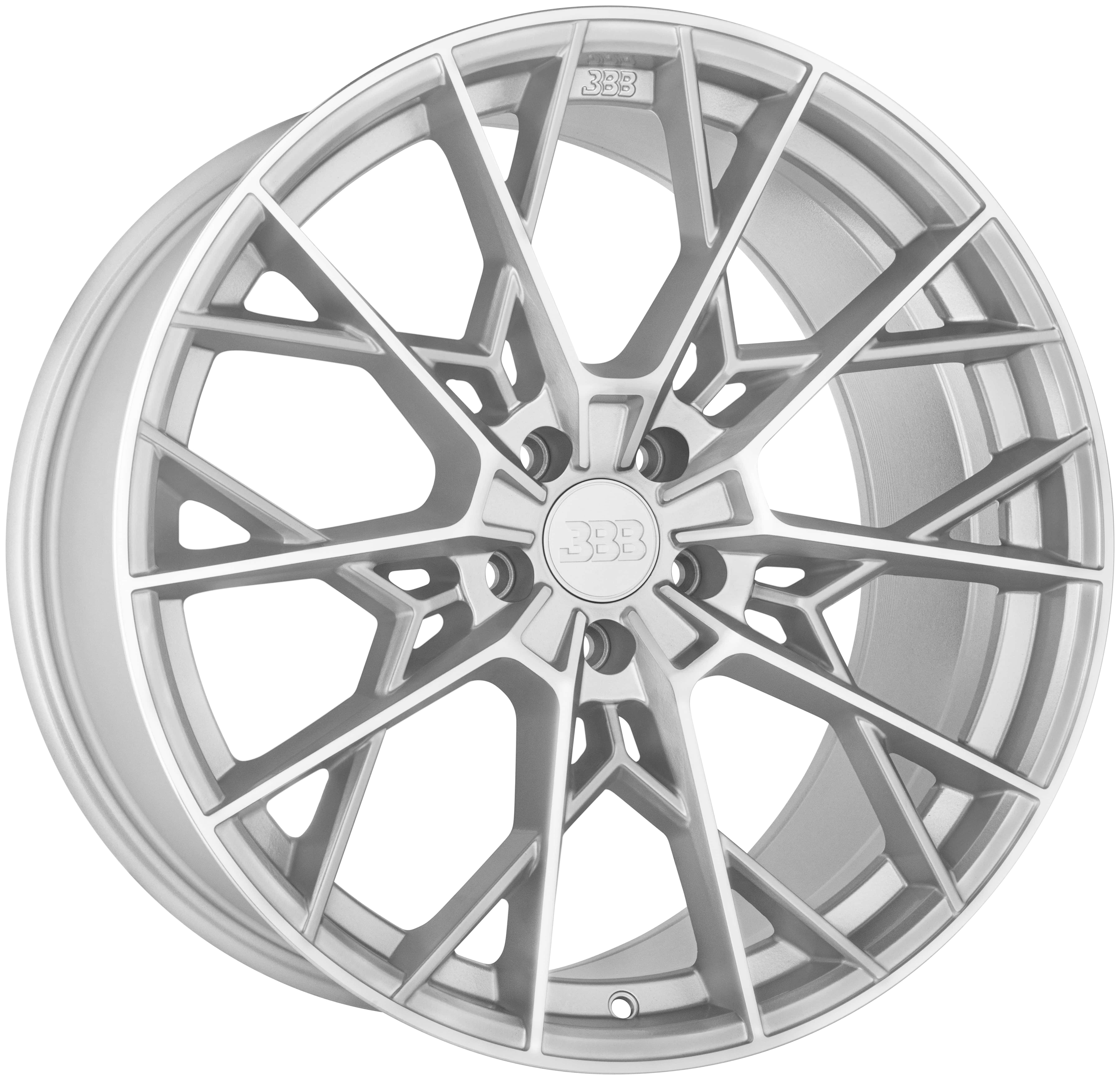 BBB H164 Z10 20x9 Silver with Machined Face 5x114.3 +35mm 72.6mm