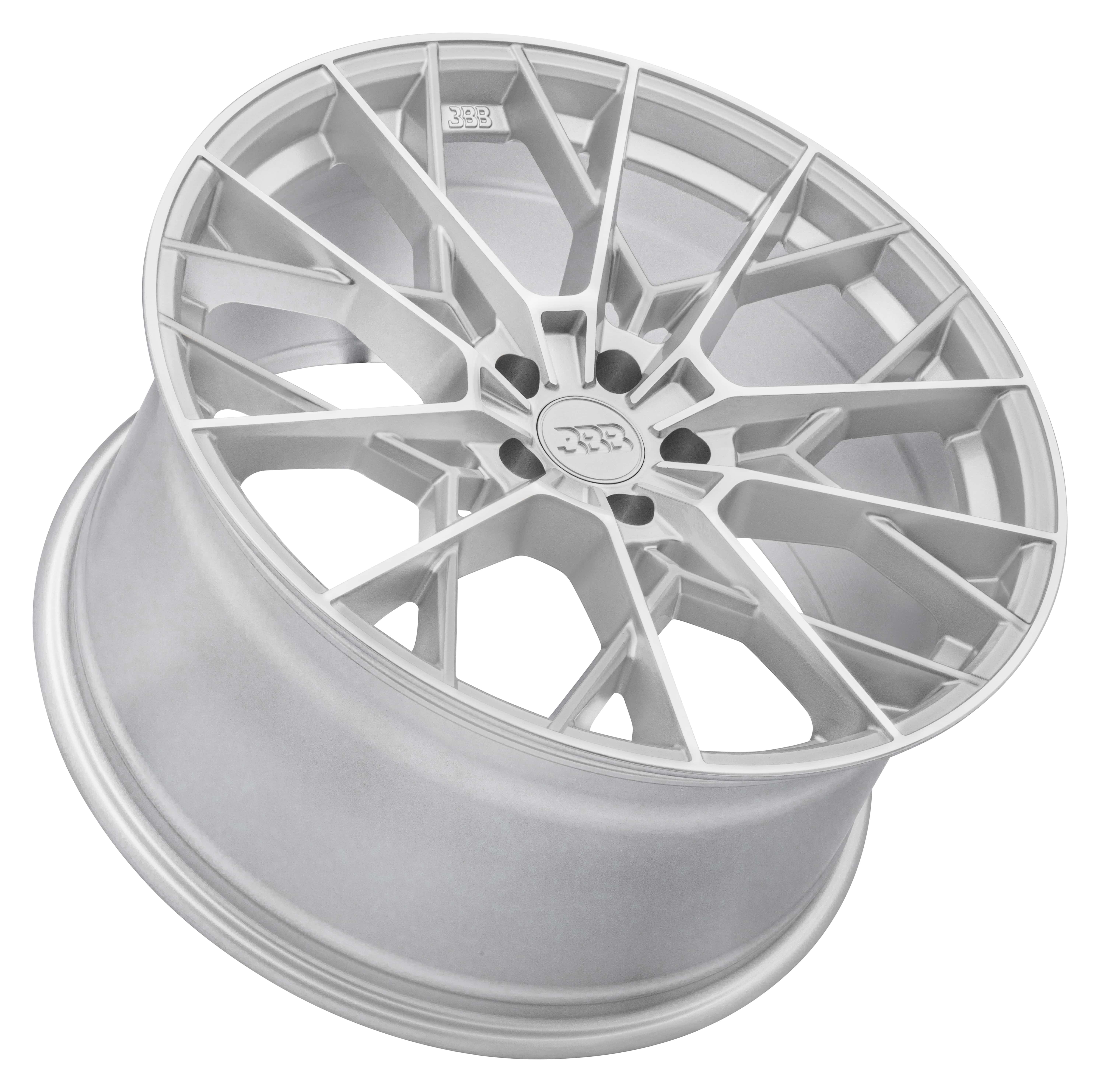 BBB H164 Z10 20x9 Silver with Machined Face 5x114.3 +35mm 72.6mm