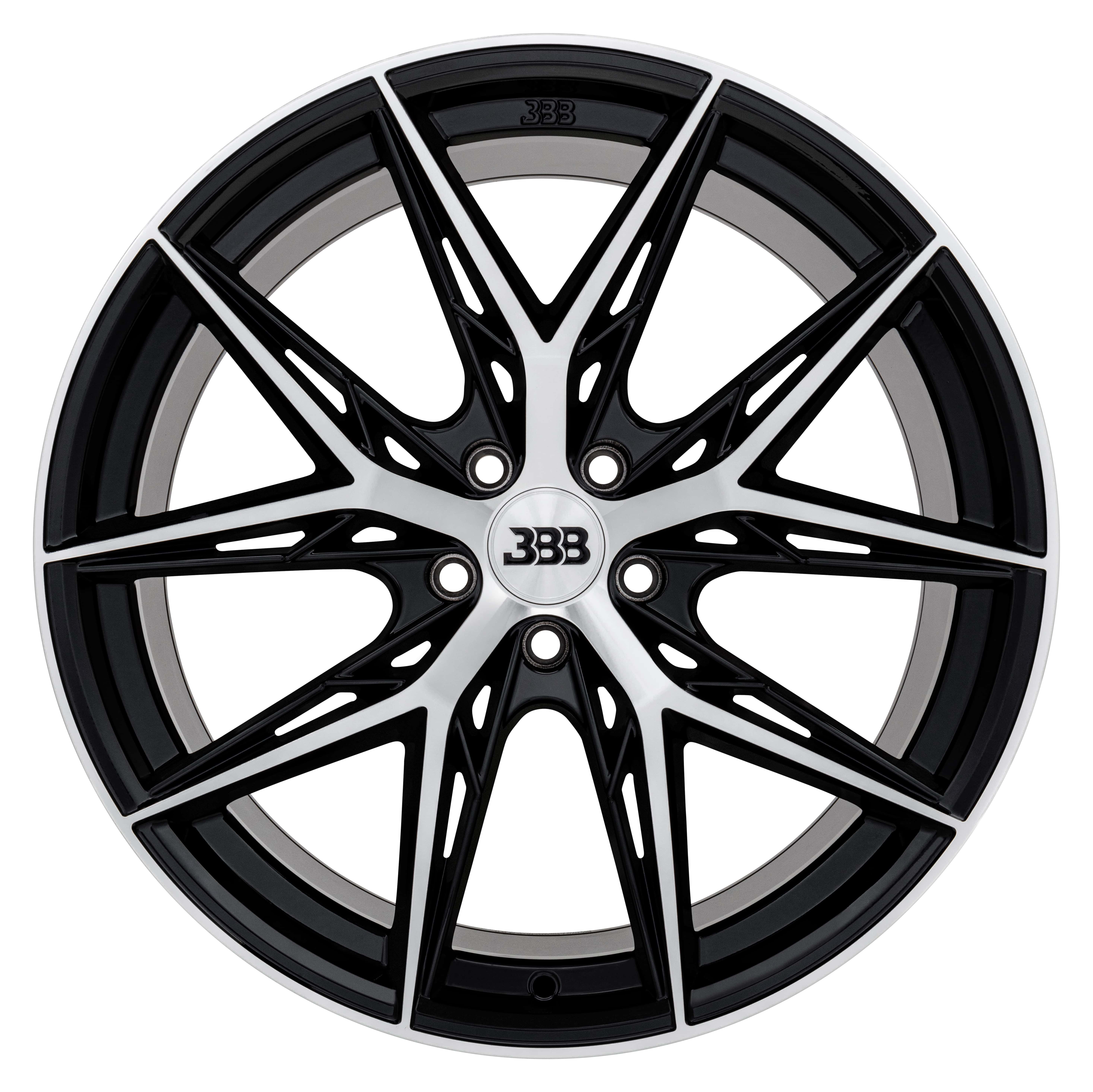 BBB H159 Z11 20x9 Gloss Black with Machined Face 5x114.3 +35mm 72.6mm