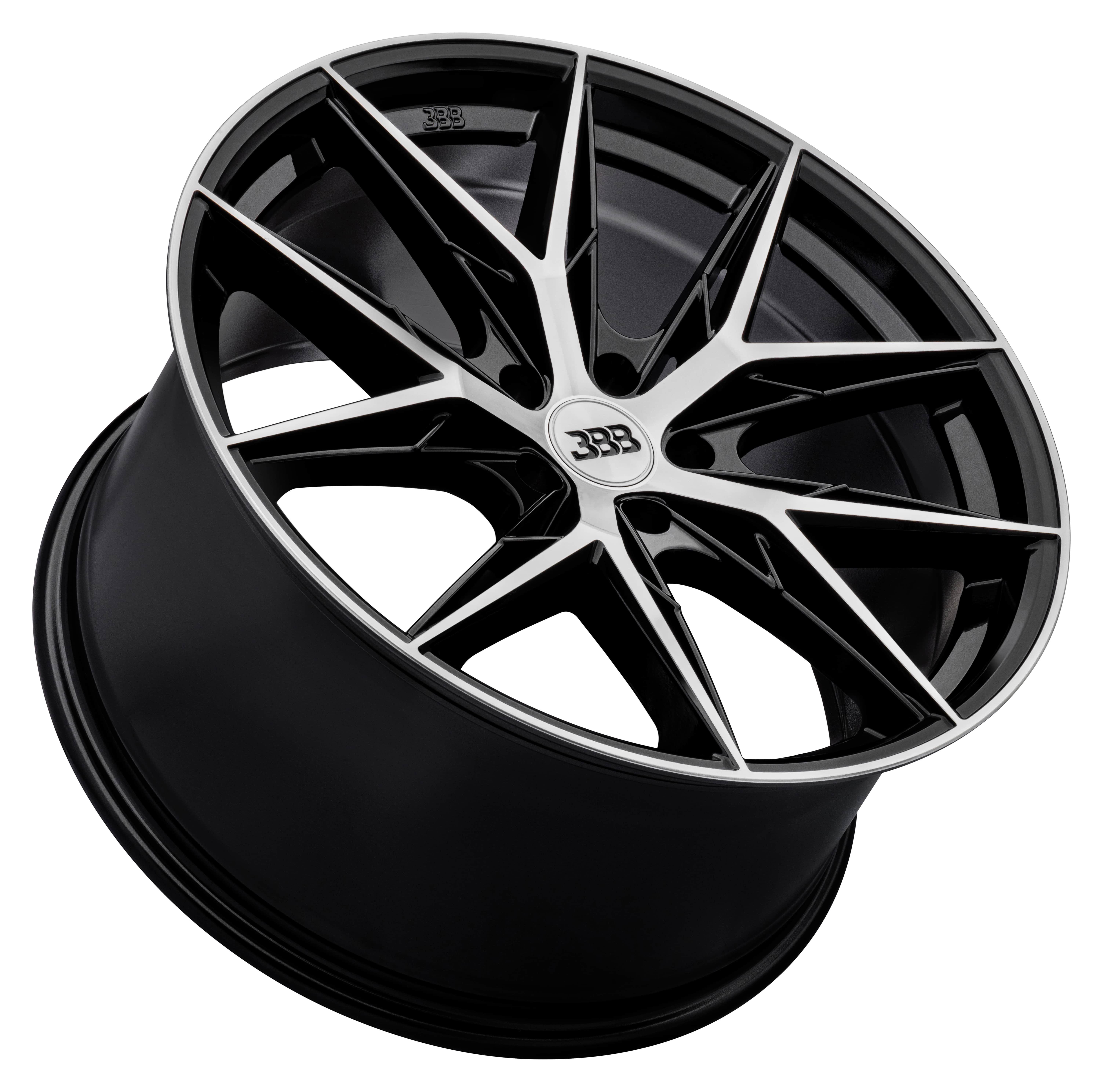 BBB H159 Z11 20x9 Gloss Black with Machined Face 5x114.3 +35mm 72.6mm