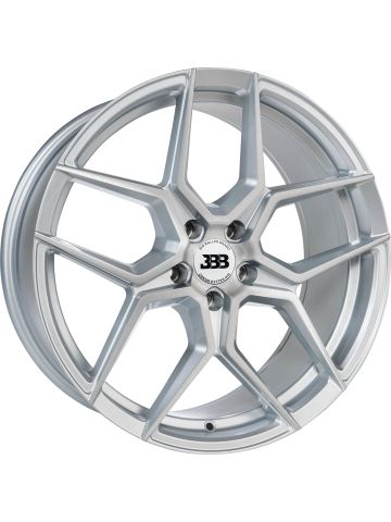 BBB H158 Z05 17x8 Silver with Brushed Face 5x114.3 +35mm 72.6mm