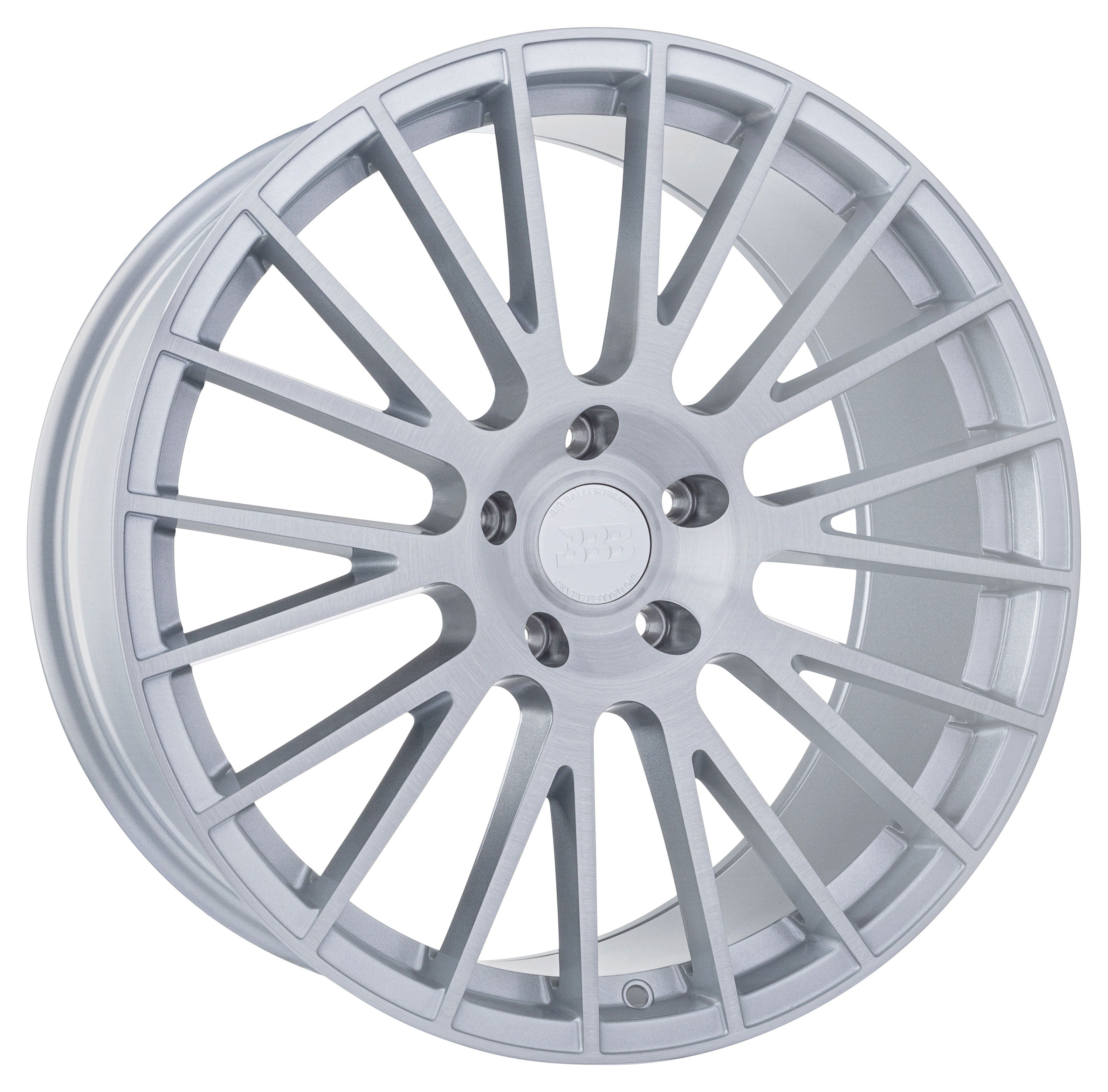 BBB H190 Z04 18x8 Gloss Silver with Brushed Face 5x120 +35mm 72.6mm