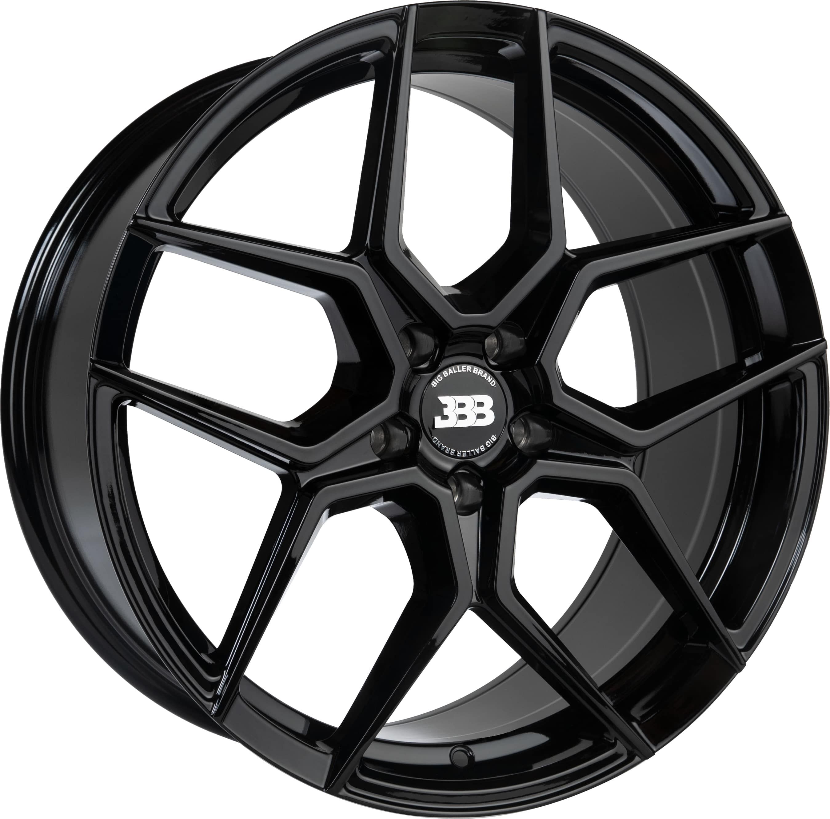 BBB H130 Z05 17x8 Full Gloss Black +42mm 72.6mm