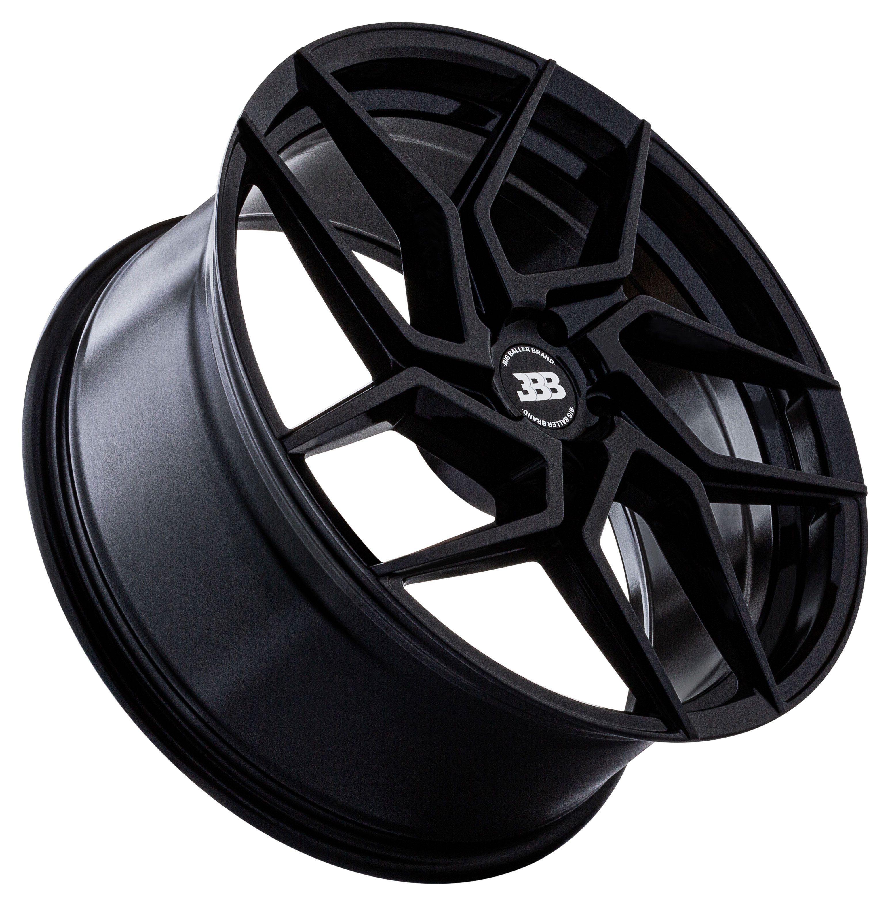 BBB H126 Z06 18x8 Full Gloss Black +42mm 72.6mm